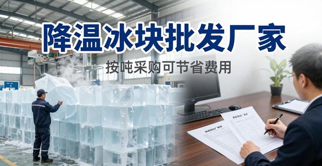 钟楼降温冰块批发厂家 良臣制冰厂直供